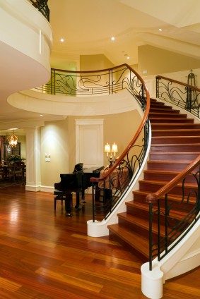 Hardwood flooring in Weston, TX by Trinity Builders