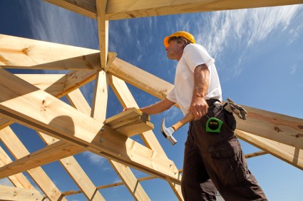 Building construction in Prosper, TX by Trinity Builders
